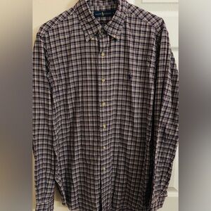 Ralph Lauren Multicolored 100% Cotton Men’s L Long Sleeve Button Down Shirt